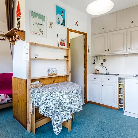 Montchavin - Terrasse, Proche Pistes Et Commerces, Parking Gratuit - Fr-1-329-57 Apartment La Plagne